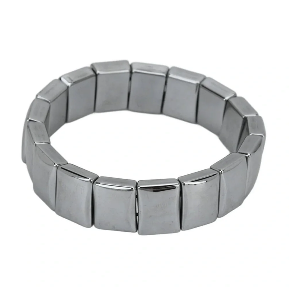 NWOT Terahertz Rectangle Beads Enhanced Physical Fitness Bracelet